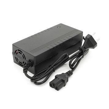 Зарядное устройство для аккумуляторов Li-ion 46.2V,11S,3A. штекер Triangle plug (T-tipe / IEC / C13 N+L-)160x73x45mm Voltronic купить в Украине