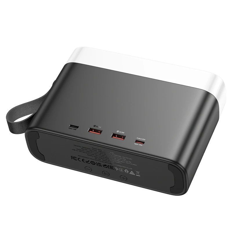 Power Bank HOCO J94A 50000mAh, 2USB+Type-C, 22.5W+PD20W, Black, 1.32kg HOCO купити в Україні