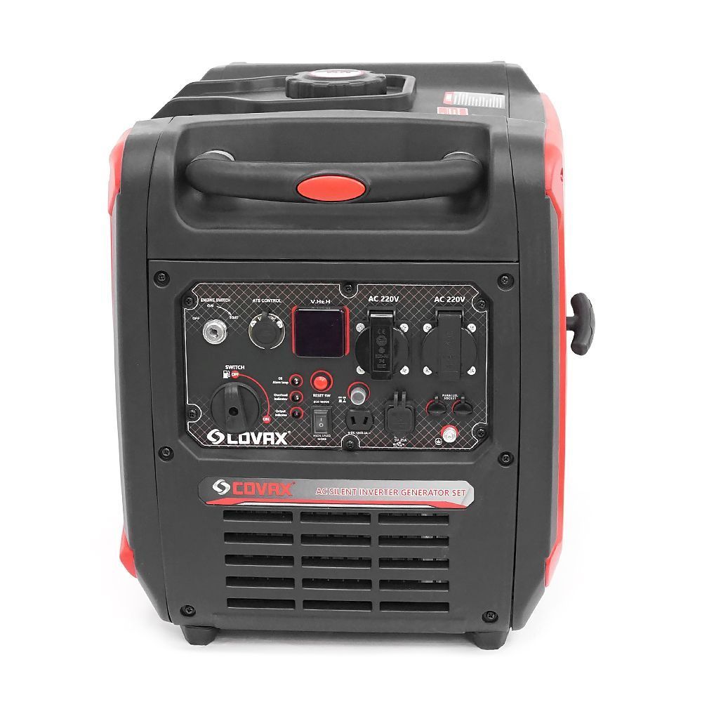 Генератор інверторний бензин COVAX CG8800i, 7.0kW, однофазний 220V, 50Hz, electrik starter, KM172Fi 4-stroke, бак 10L, 610х470х545mm, 45kg COVAX купити в Україні