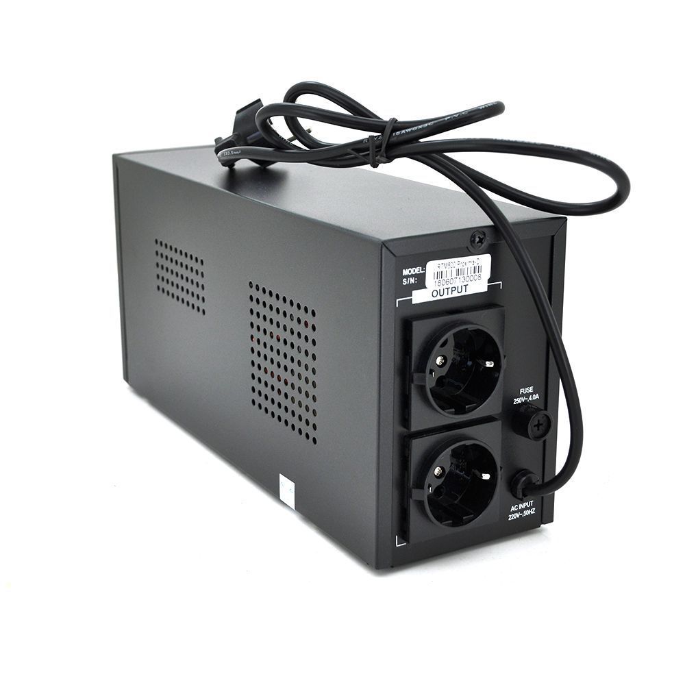 ИБП Ritar RTM800 (480W) Proxima-D, LCD, AVR, 2st, 2xSCHUKO socket, 1x12V9Ah, metal Case (325х100х150)- Q4 Ritar купить в Украине