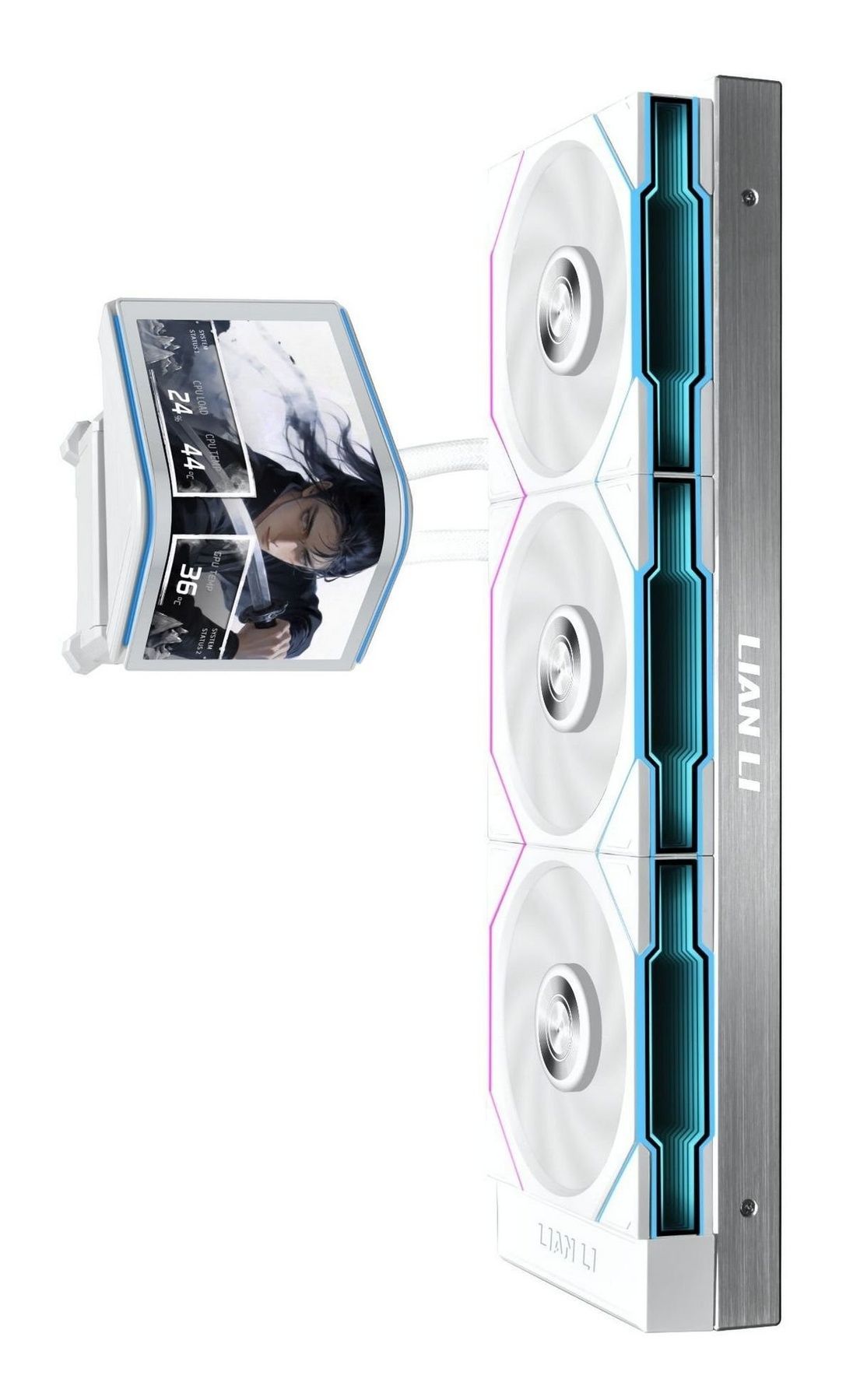 Система водяного охолодження Lian Li HydroShift II OLED Curved 360 TL White (G89.GHS2OLDC36TW.00) Lian Li купити в Україні