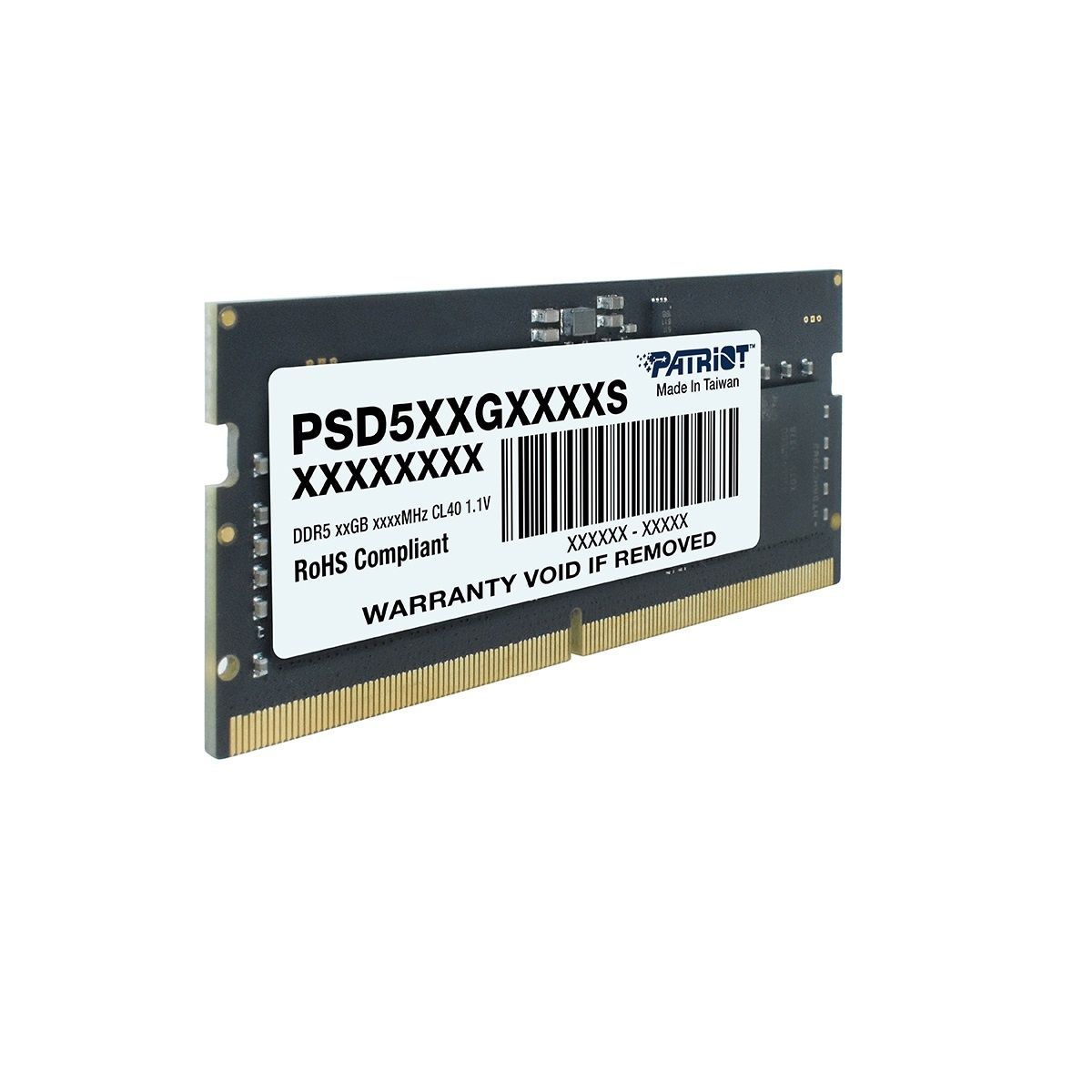 Модуль пам&rsquo;яті SO-DIMM DDR5 32GB/5600 Patriot Signature Line (PSD532G56002S) Patriot купити в Україні