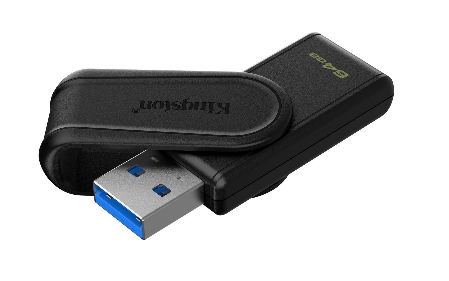 Флеш-накопитель USB3.2 64GB Kingston DataTraveler Exodia S Black (DTXS/64GB) Kingston купить в Украине