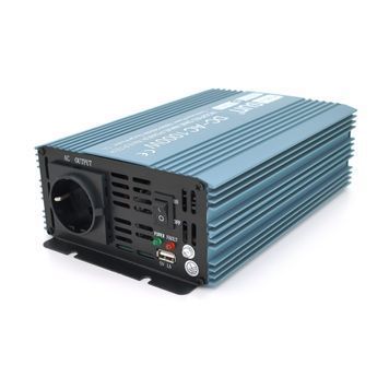 Інвертор напруги Mexxsun MXS-1000, 24V / 220V, 1000W з модифікованою синусоїдою, 1 Shuko, клемні дроти, Q4 Mexxsun купити в Україні