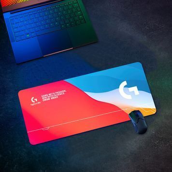 Коврик 300*600 тканевой LogiTech LT-22, толщина 2 мм, Пакет Voltronic купить в Украине