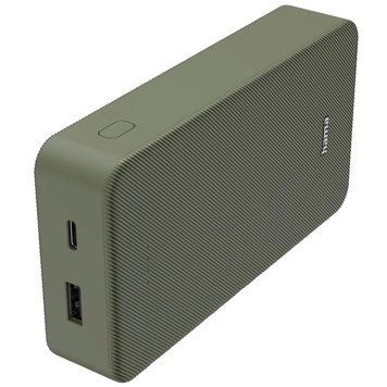 Універсальна мобільна батарея Hama 20000mAh 15W Green (00201716) Hama купити в Україні