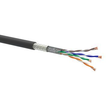 Кабель Одескабель КГПВсОшвс-ВП (100) 4*2*AWG26 / 19 (S / UTP-cat.5Е-SL patch), CU, спецкомпаунд на основе ПВХ, экран. многожильный, цена за метр ОДЕСКАБЕЛЬ купить в Украине