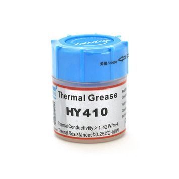 Паста термопроводная HY-410 15g, банка, White, >1,42W / m-K, 