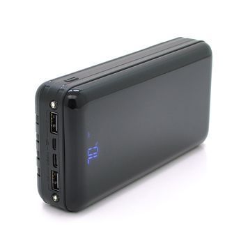 PowerBank Bix-30000mAh, Input:MicroUSB+Type-C, Output:4USB / Type-C / MicroUSB / Lightning, QC22.5W / PD20W, Black Bix купити в Україні