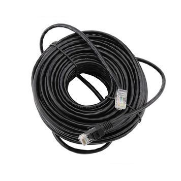 Патч-корд литой RITAR, CCA, UTP, RJ45, Cat.5e, 30m, черный Q75 Ritar купить в Украине