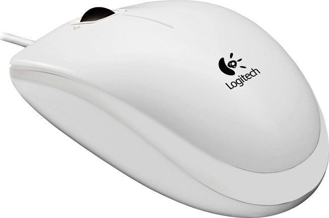 Миша Logitech B100 White (910-003360) Logitech купити в Україні