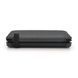 Power bank 12000 mAh Solar, Input:5V / 1A(microUSB), Output:5V / 2,1А(2хUSB), rubberized case, Black, BOX Voltronic &mdash; фото