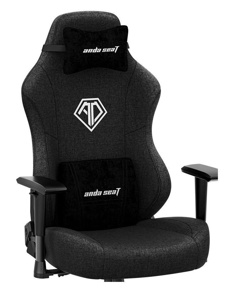 Кресло для геймеров Anda Seat Phantom 3 Size L Fabric Black (AD18Y-06-B-F) Anda Seat купить в Украине
