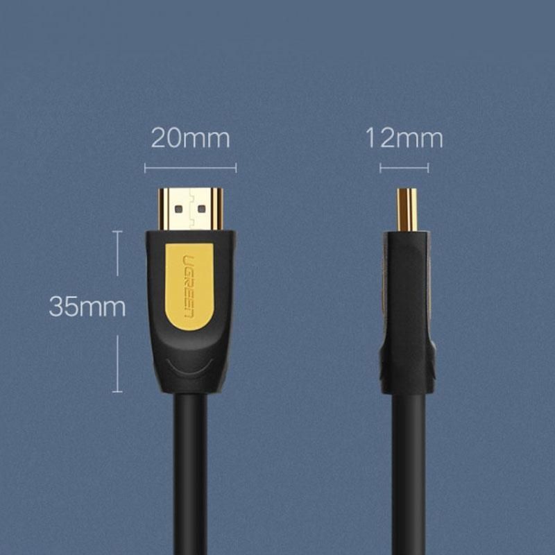 Кабель Ugreen HD101 HDMI - HDMI, 1 м, Black (10115) Ugreen купить в Украине