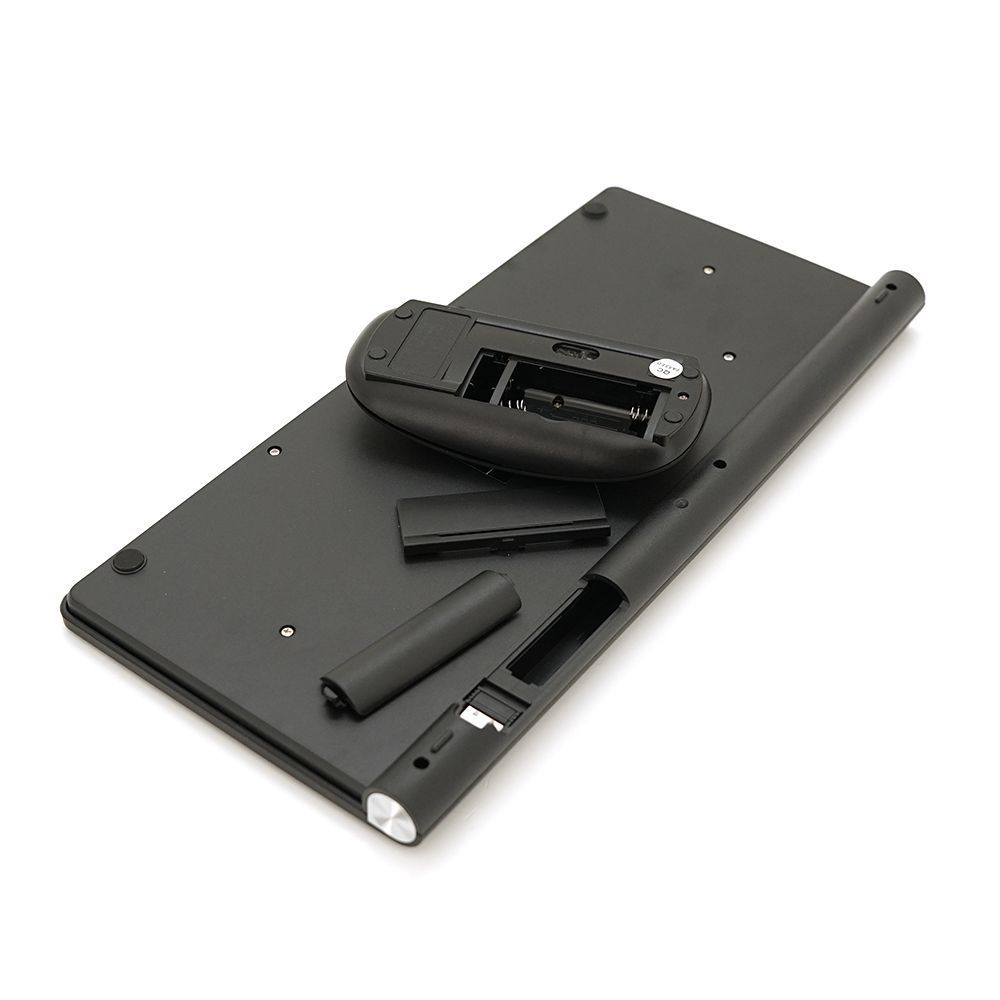 Комплект беспроводной KM908 (KB+Mouse), (Eng / Pyc), 2.4G, 78 клавиш, Black, Box Voltronic купить в Украине