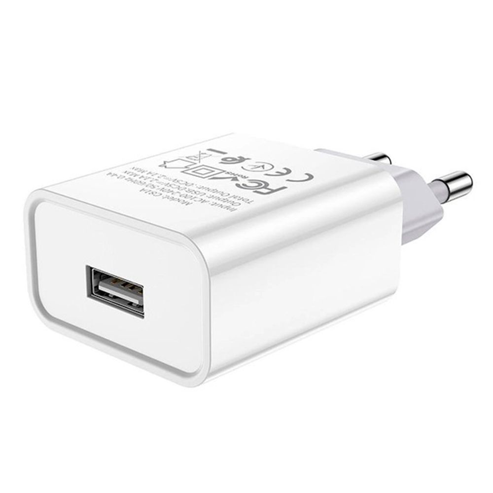 СЗУ 110-240V HOCO C72A 1xUSB, 2.1A, White, Blister HOCO купить в Украине
