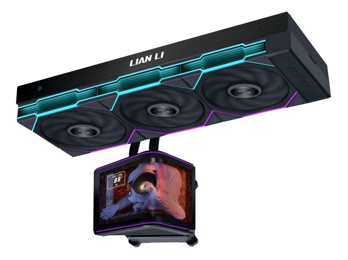 Система водяного охолодження Lian Li HydroShift II OLED Curved 360 TL Black (G89.GHS2OLDC36TB.00) Lian Li купити в Україні