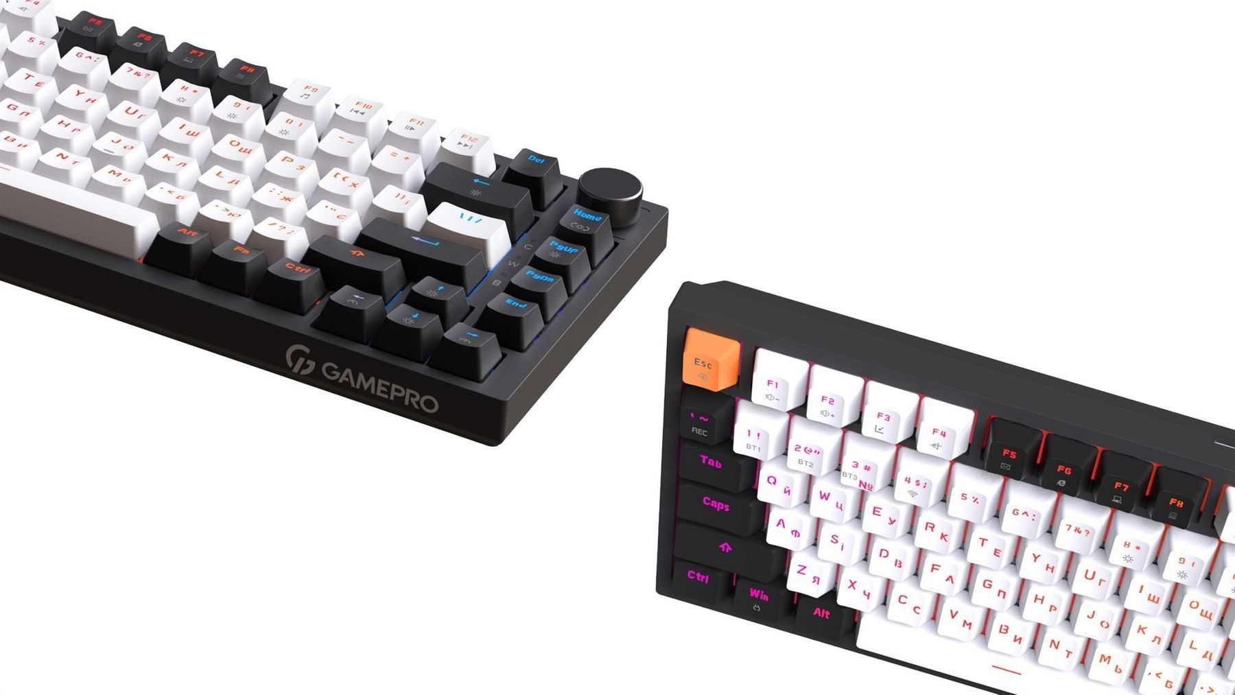 Клавиатура беспроводная GamePro Asgard Valhalla QLAB Sakura Switch Black (MK160-B-QS-PRO) GamePro купить в Украине