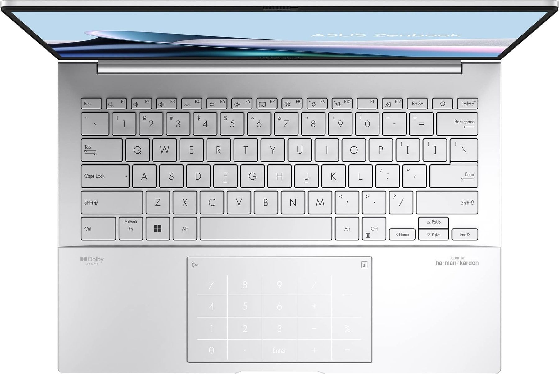 Ноутбук Asus Zenbook 14 OLED UX3405CA-ST1262 (90NB14W2-M01V90) Foggy Silver Asus купить в Украине