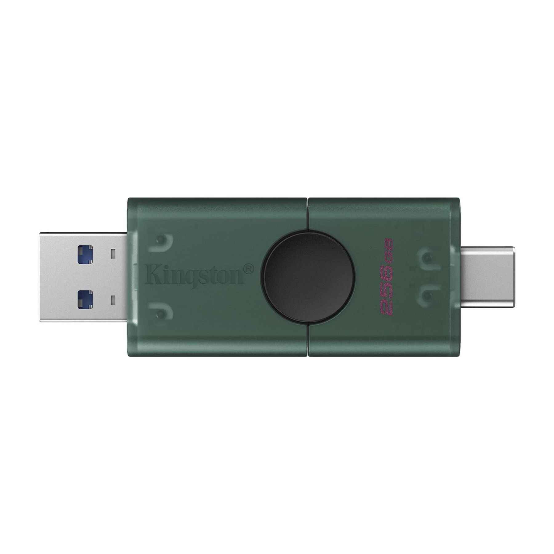 Флеш-накопичувач USB3.2 256GB Type-C Kingston DataTraveler Duo Green (DTDEG2/256GB) Kingston купити в Україні