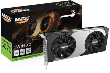 Відеокарта Inno3D GeForce RTX5070 Twin X2 12G Inno3D купить в Украине