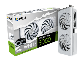 Відеокарта Palit GeForce RTX5060 WHITE OC 8G Palit купити в Україні