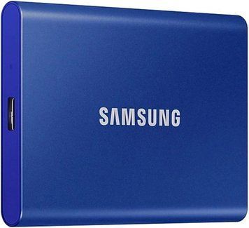 Накопитель внешний SSD 2.5" USB 1.0TB Samsung T7 Indigo Blue (MU-PC1T0H/WW) Samsung купить в Украине