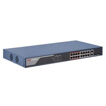 Комутатор Hikvision DS-3E1318P-EI(B) Hikvision купити в Україні