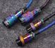 Кабель для клавіатури Keychron Premium Coiled Aviator Cable-Angled Purpule (CAB3_KEYCHRON) Keychron &mdash; фото