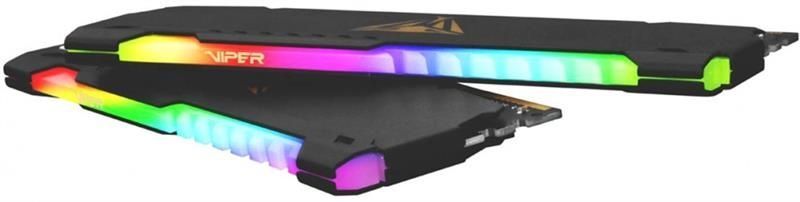 Модуль пам&rsquo;яті DDR4 2x32GB/3600 Patriot Viper Steel RGB Black (PVSR464G360C0K) Patriot купити в Україні