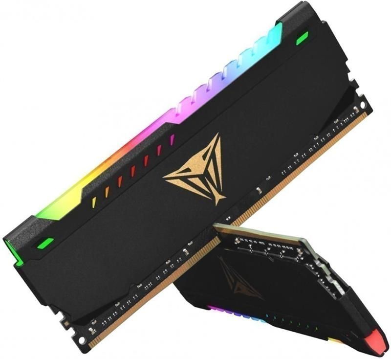 Модуль пам&rsquo;яті DDR4 2x32GB/3600 Patriot Viper Steel RGB Black (PVSR464G360C0K) Patriot купити в Україні