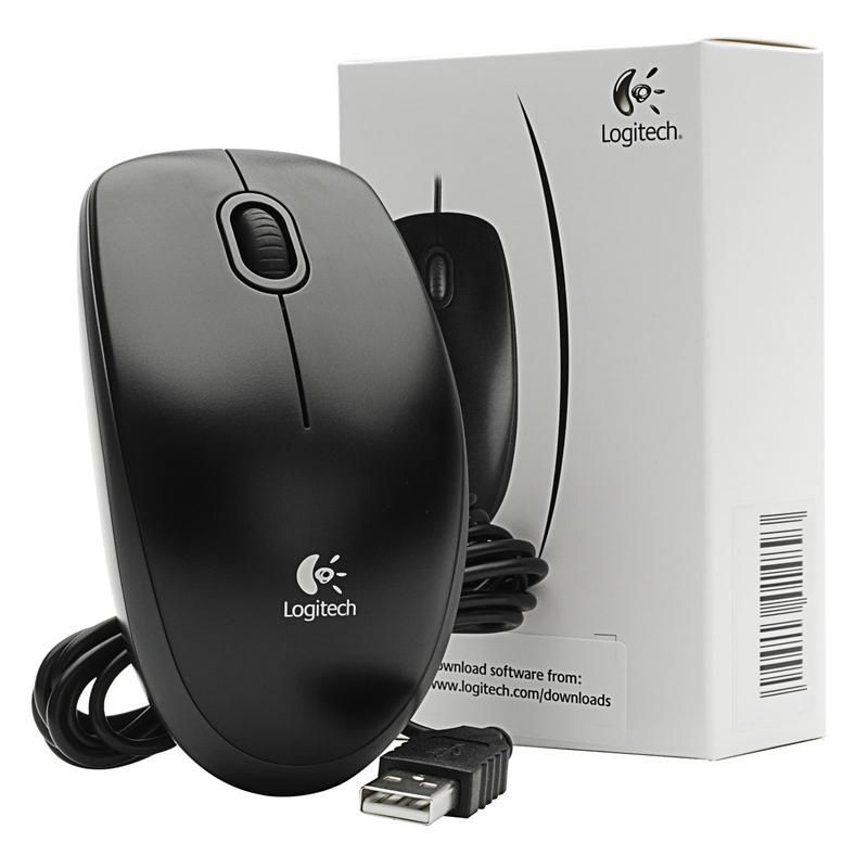 Миша Logitech B100 Black (910-003357) Logitech купити в Україні
