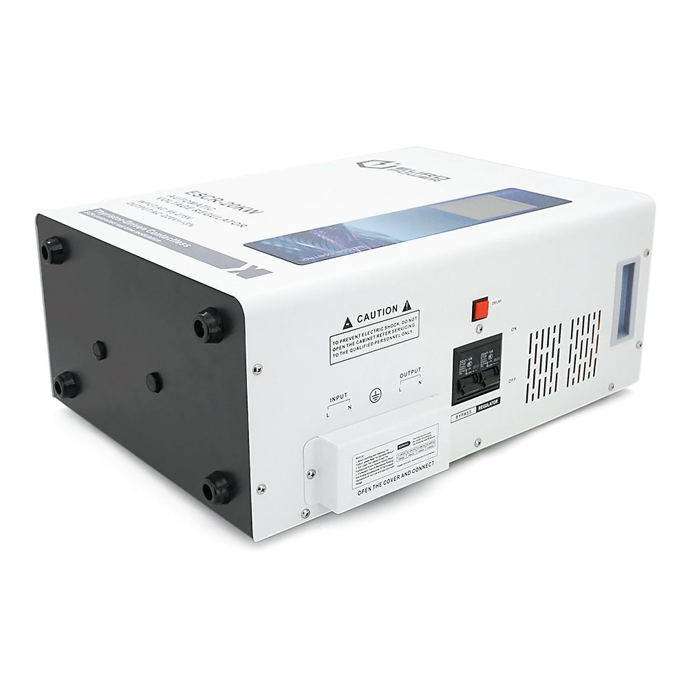Стабилизатор напряжения тиристорный Europower ESCR-20KW LCD, 20000W, AC 95V-275V, 50Hz / 60Hz, aluninum, &le;50dB, Fan, Power factor 100%, 34.3kg, Q1 EUROPOWER купити в Україні