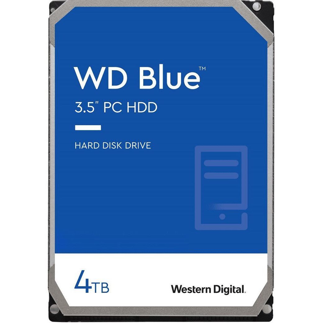 Накопитель HDD SATA 4.0TB WD Blue 5400rpm 256MB (WD40EZAX) WD купить в Украине