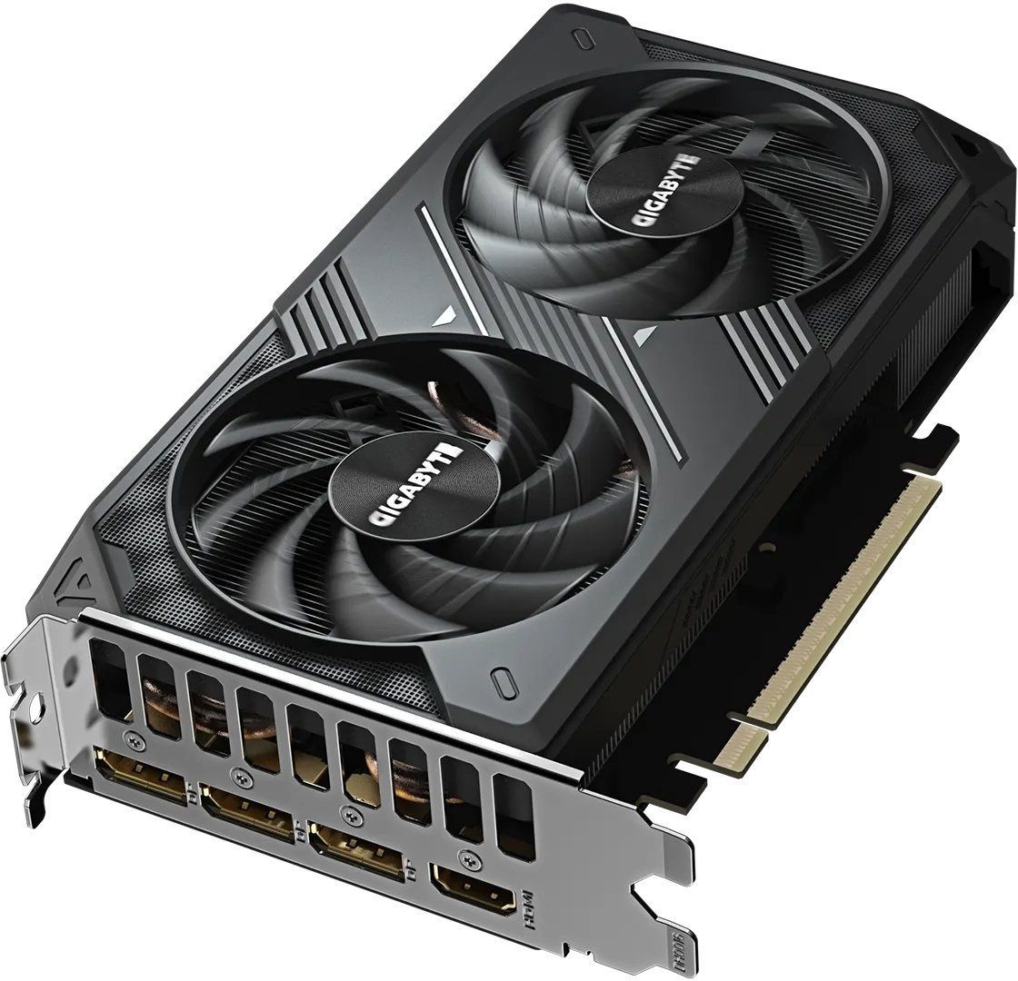 Видеокарта GF RTX 5060 8GB GDDR7 Windforce Max OC Gigabyte (GV-N5060WF2MAX OC-8GD) Gigabyte купить в Украине