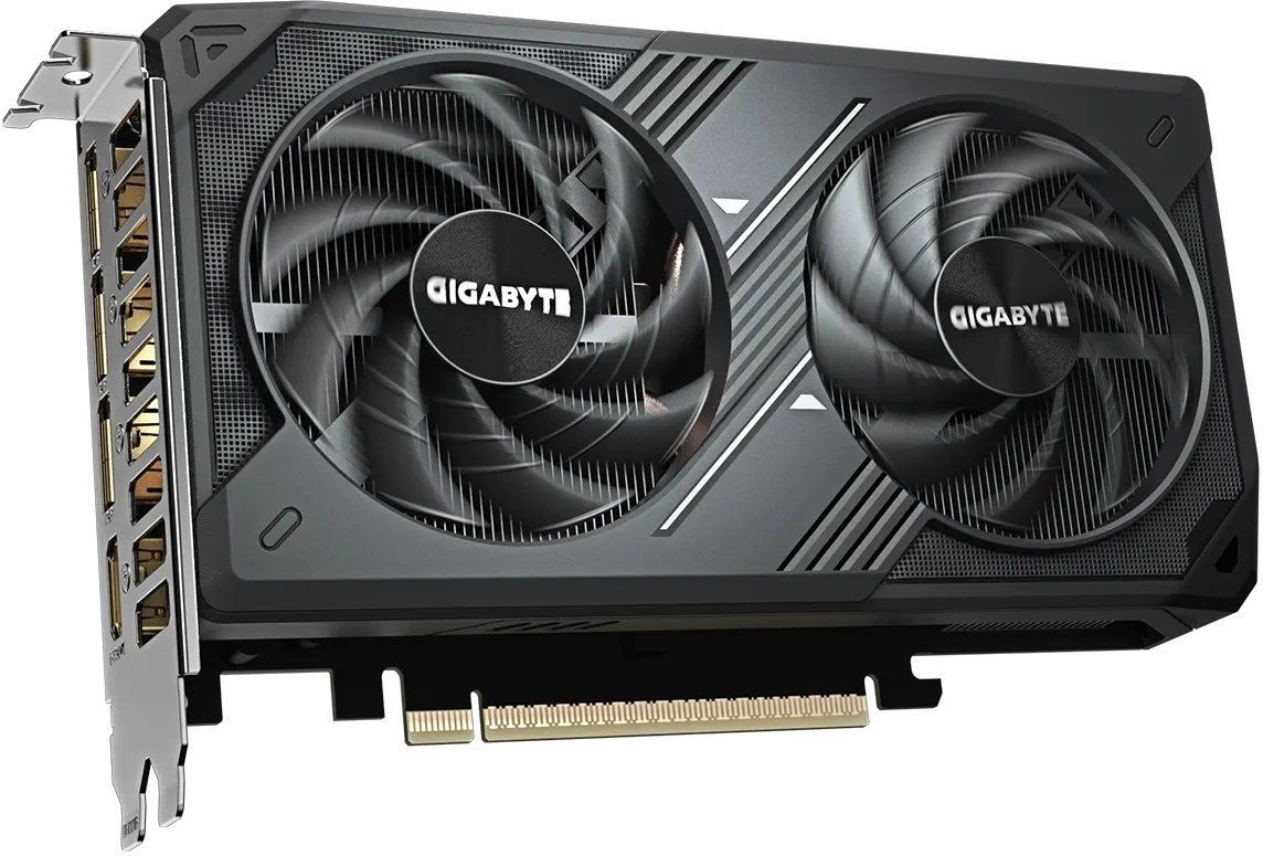Видеокарта GF RTX 5060 8GB GDDR7 Windforce Max OC Gigabyte (GV-N5060WF2MAX OC-8GD) Gigabyte купить в Украине