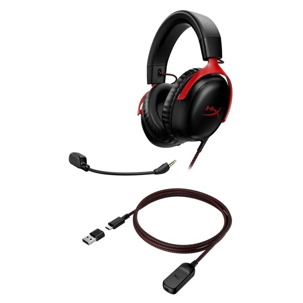 Навушники HyperX Cloud III Black-Red (727A9AA) HyperX купити в Україні