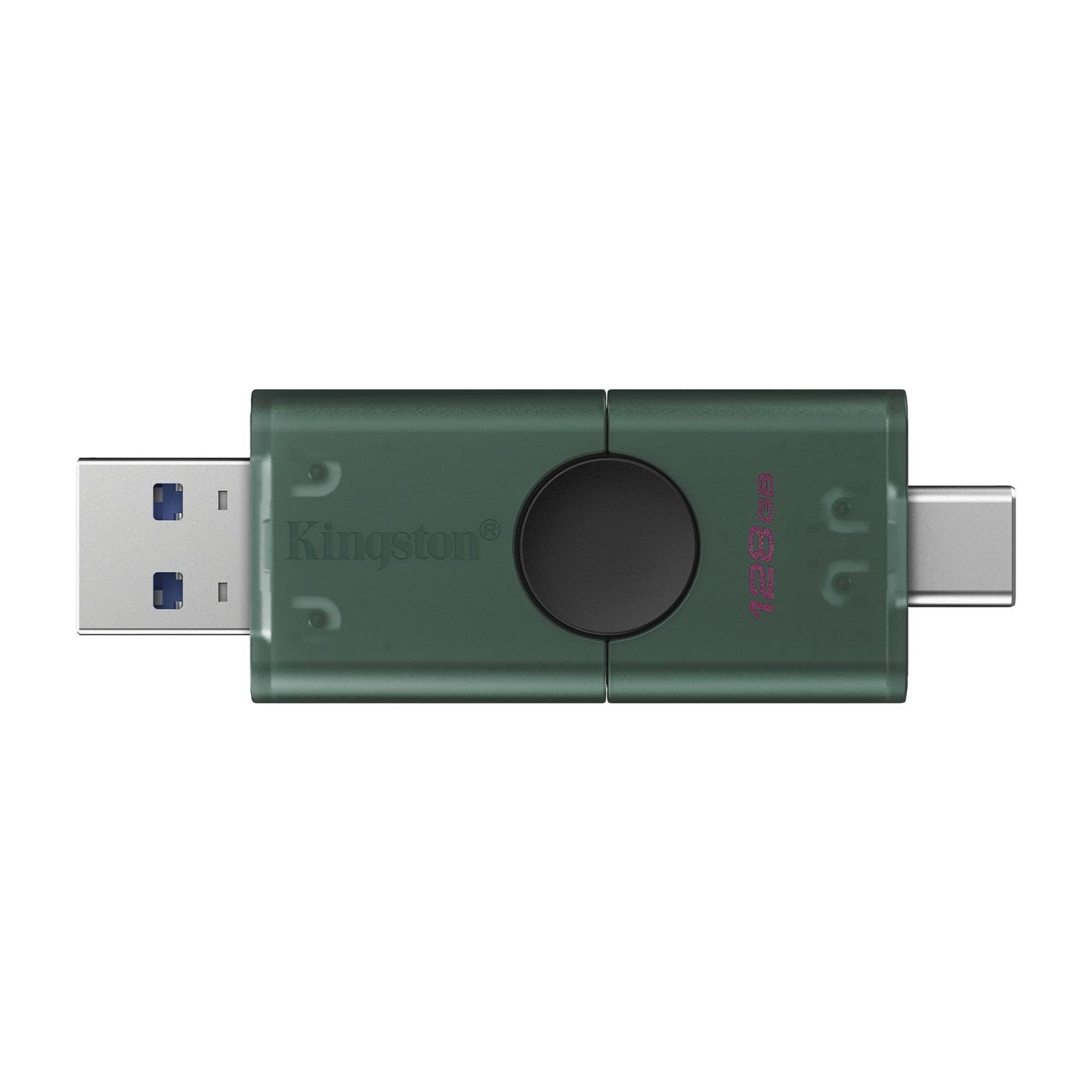 Флеш-накопичувач USB3.2 128GB Type-C Kingston DataTraveler Duo Green (DTDEG2/128GB) Kingston купити в Україні