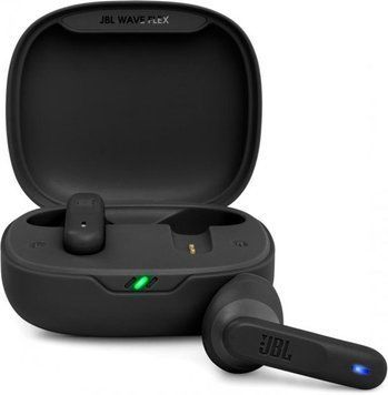 Bluetooth-гарнитура JBL Wave Flex Black (JBLWFLEXBLK) JBL купить в Украине