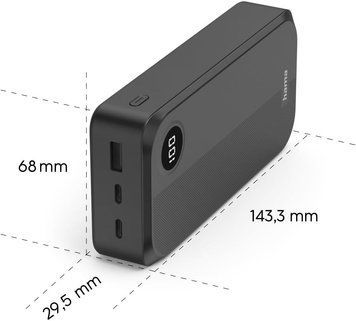 Універсальна мобільна батарея Hama 20000mAh 15W Black (00201755) Hama купить в Украине