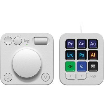Контролер Logitech MX Creative Console Pale Grey (920-012932) Logitech купити в Україні
