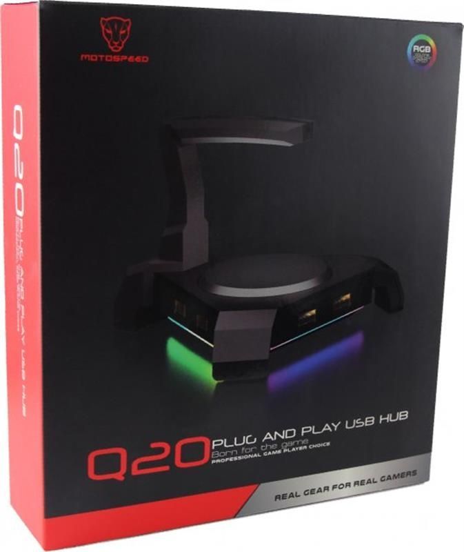 Держатель для кабеля Motospeed Q20 Black (mtq20) Motospeed купить в Украине