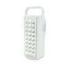 Ліхтар переносний ALMINA DL-2424LED, 2 режими (16+8Led), вбудований аккум, корпус пластмас, кабель 220В, Mix color, Box