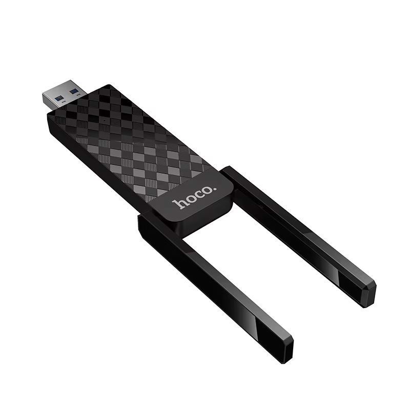 4G модем HOCO HI34, 600Mbps, 2.4G / 5G, WIFI6, Black, BOX HOCO купити в Україні