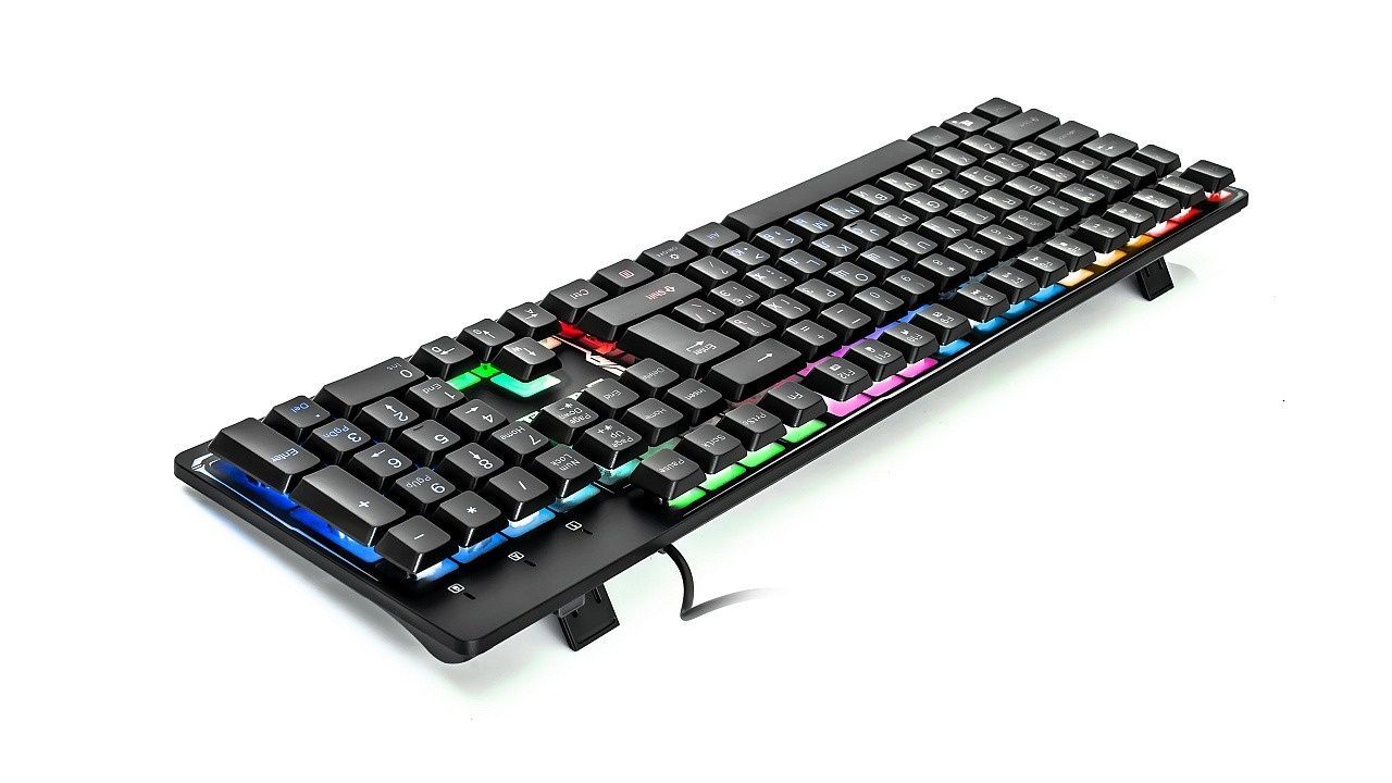 Клавиатура REAL-EL Comfort 7011 Backlit Ukr Black REAL-EL купить в Украине