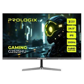 Монитор Prologix Gaming 24.5" G2525HU IPS Black 200Hz Prologix купить в Украине