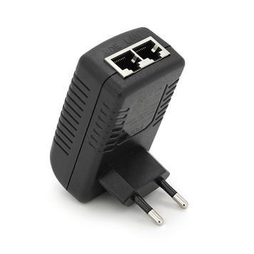 POE инжектор 24V 0.5A (12Вт) с портами Ethernet 10 / 100Мбит / с Voltronic купить в Украине