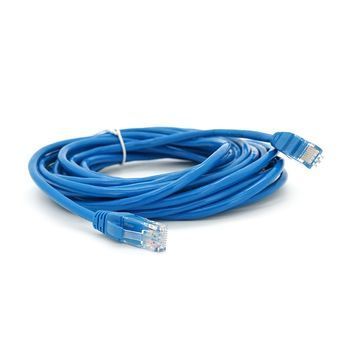 Патч-корд литой RITAR, UTP, RJ45, Cat.5e, 5m, синий, Cu (медь) Ritar купить в Украине