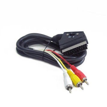 Кабель Cablexpert SCART - 3хRCA, (M/M), 1.8 м, Black (CCV-519-001) Cablexpert купити в Україні