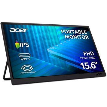 Монитор 15.6" Acer PM161QJ2bmiuux (UM.ZP1EE.201) IPS Black Acer купить в Украине
